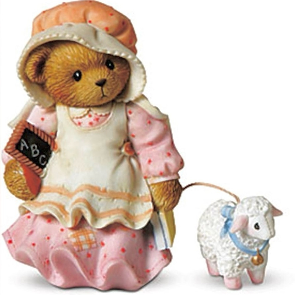 ❤️ MARY HAD A LITTLE LAMB - Cherished Teddies - BOXED 🎁💝